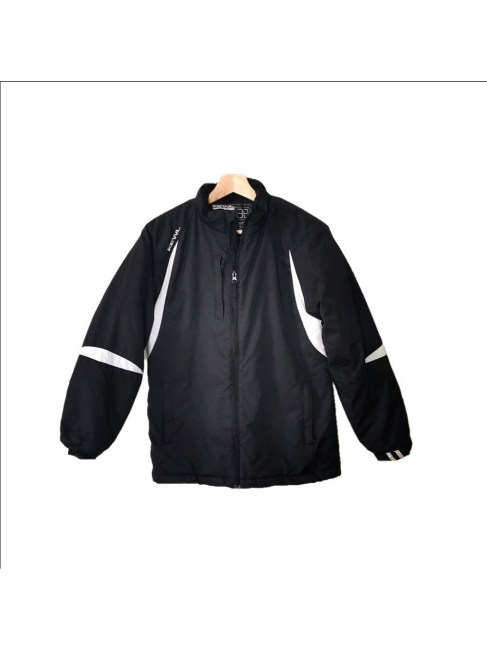 Kewl Youth Jacket. Black and white. Mid weight, good condition. Size XL 14/16